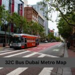 32C Bus Dubai Metro Map
