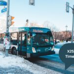 X25 Bus Timetable