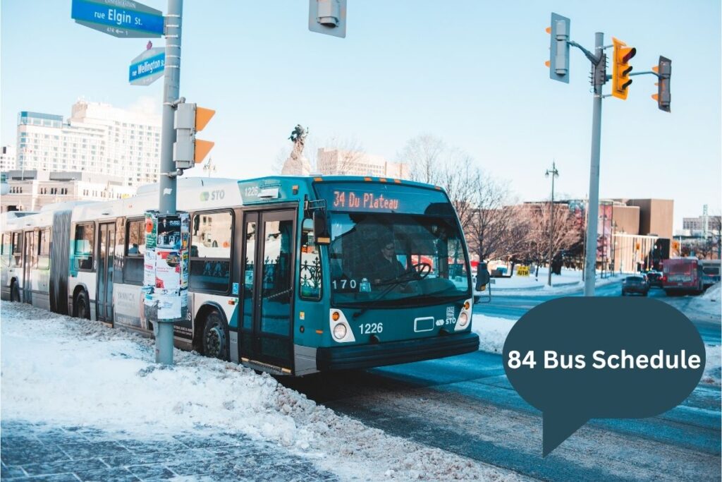 84 Bus Schedule